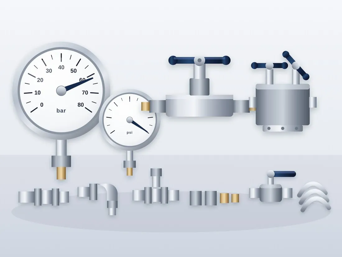 Instrumentation Fittings, Gauges & Valves